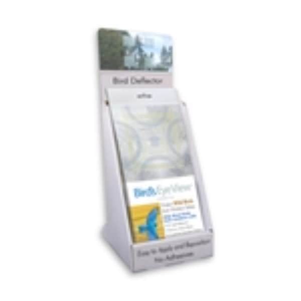 Birds Eye View Artscape Clear Bird Deflector Indoor Window Film 4 in. W X 4 in. L 02-3706 - main